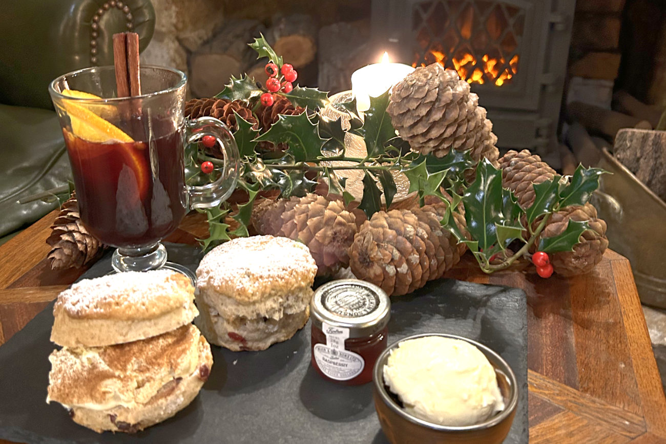 Enjoy a Festive Cream Tea or Festive Full Afternoon Tea at The Corinium Hotel